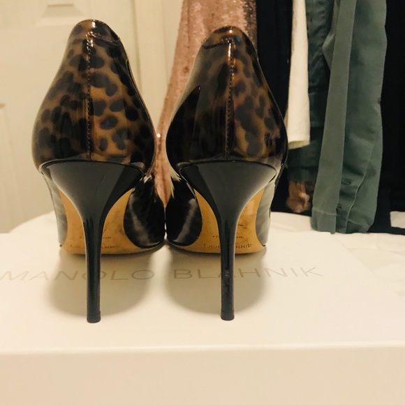 Jimmy Choo romy patent leopard pumps - Picture 8 of 8